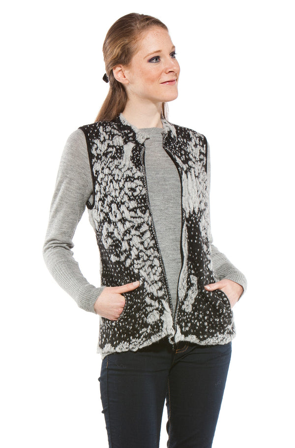 ANTARKTIS Alpaka Weste