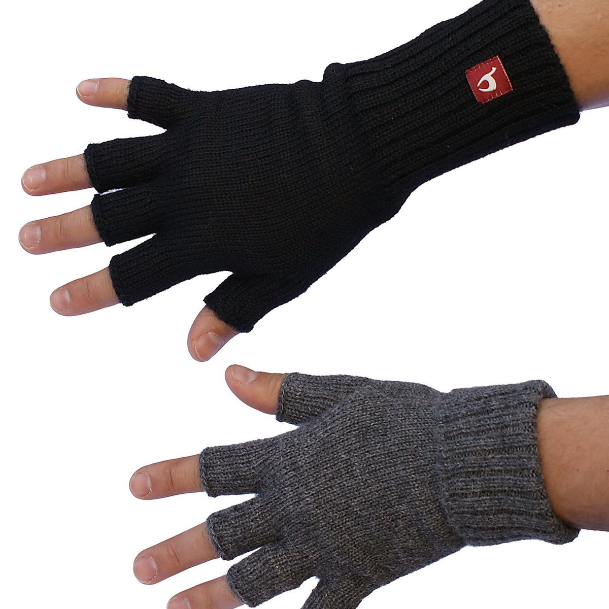 Flip Handschuhe Mit Kappe Fingerlose Handschuhe Herren Damen Mit Kappe   Alpakawolle Flip Handschuhe Touchscreen