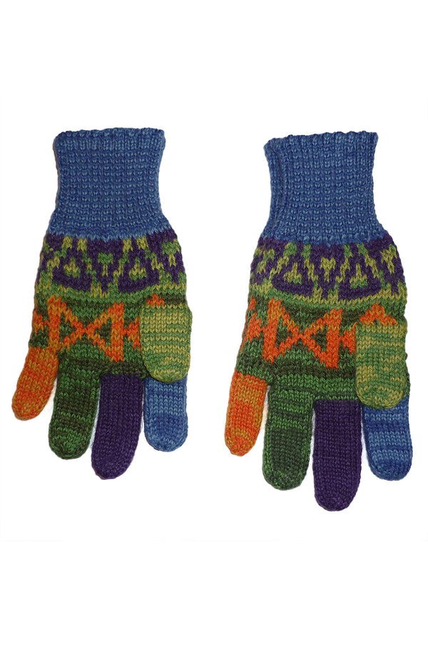 Kinder Fausthandschuhe AQUARELL für 1-3 Jahre gefüttert mit Baumwollvlies