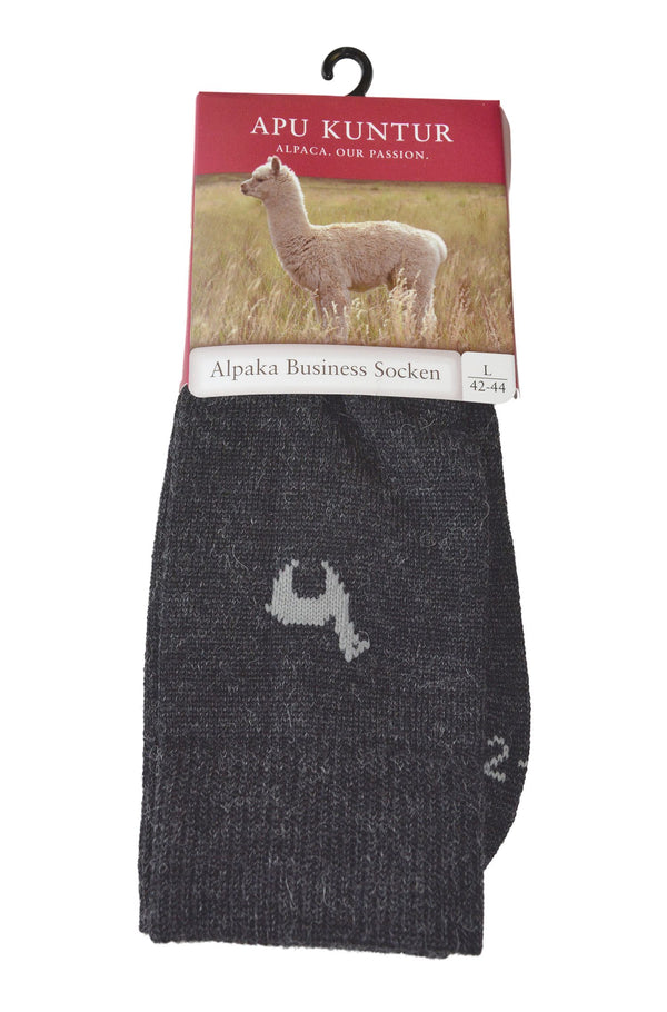 Alpaka BUSINESS SOCKEN elegante Strick