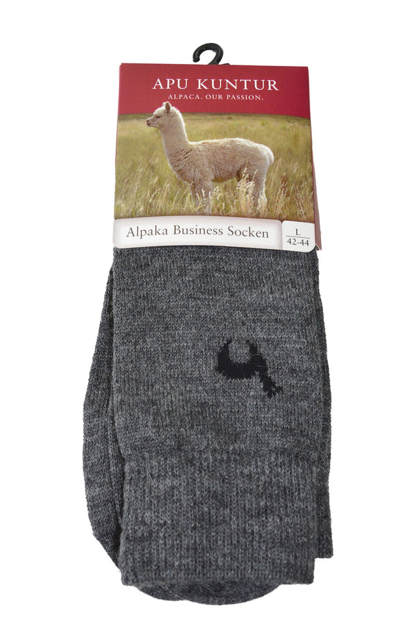 Alpaka BUSINESS SOCKEN elegante Strick