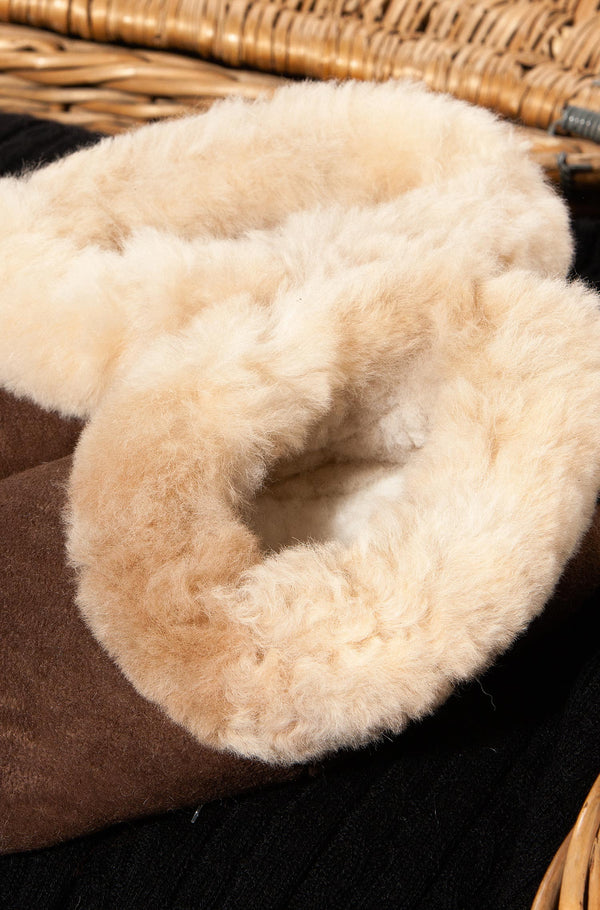 Alpaka FELL-PANTOFFELN