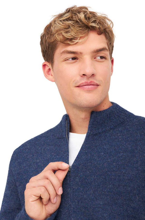 Strickjacke BEAU gefüttert in Baby Alpaka