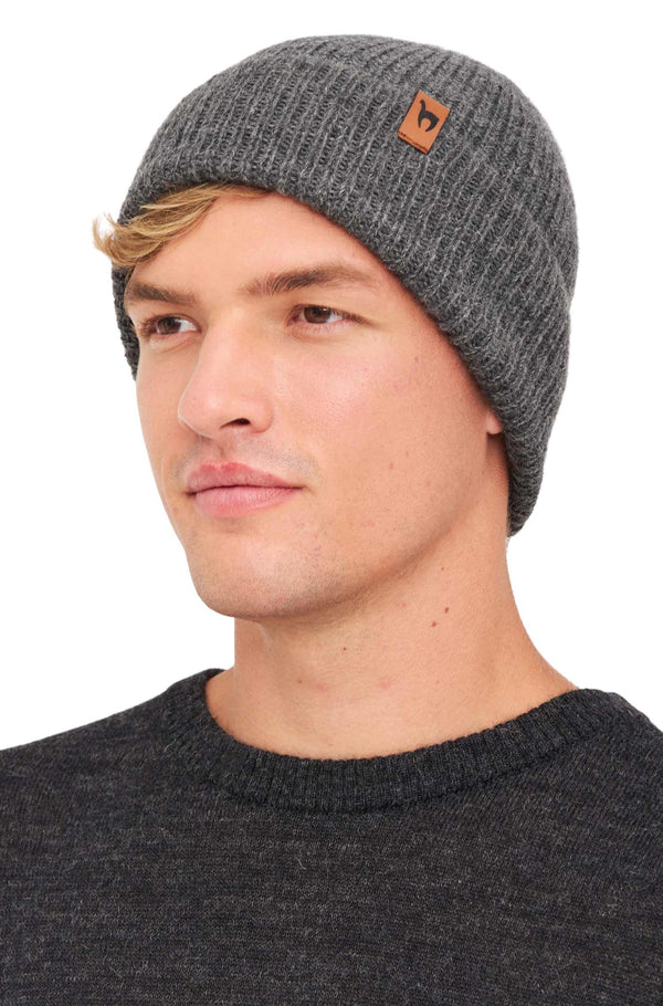 Rippenstrick-Mütze RIPP gerippte Haube unisex viele Farben