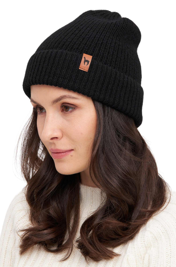 Rippenstrick-Mütze RIPP gerippte Haube unisex viele Farben