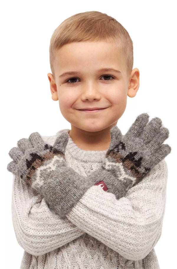 Alpaka Fingerhandschuhe NATURA aus 100% Alpaka Superfine