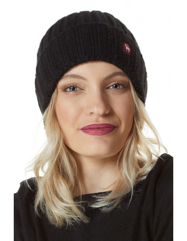 Alpaka Mütze BIANCA aus Baby Alpaka und Woll-Mix