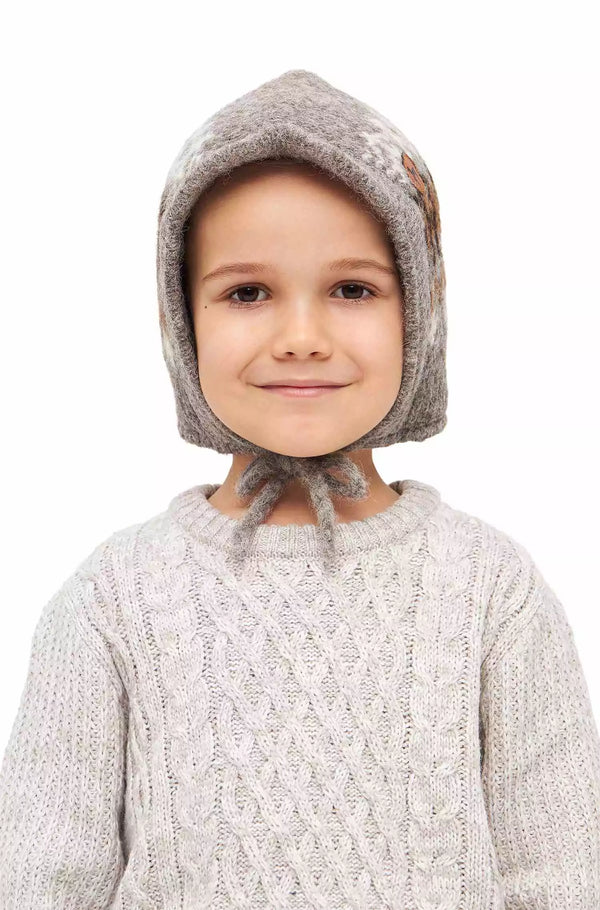 Alpaka Mütze NATURA aus 100% ungefärbtem Alpaka