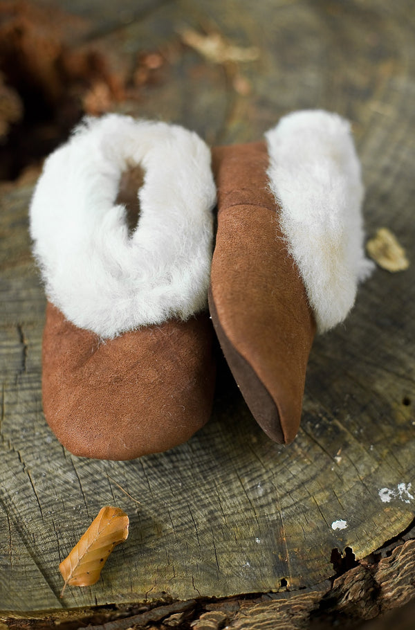 Alpaka FELL-PANTOFFELN Kinder