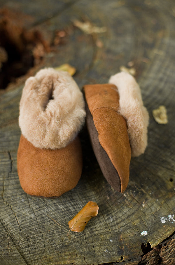 Alpaka FELL-PANTOFFELN Kinder
